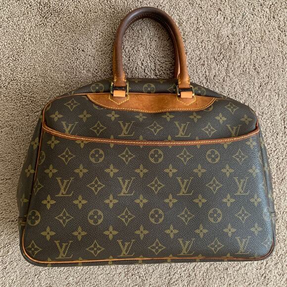LV1025 Louis Vuitton unisex Deauville monogram handbag - Picture 1 of 7